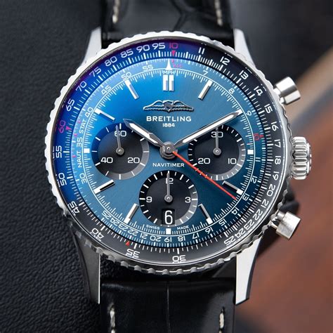 cual es el breitling navitimer aerospace|breitling navitimer blue and black.